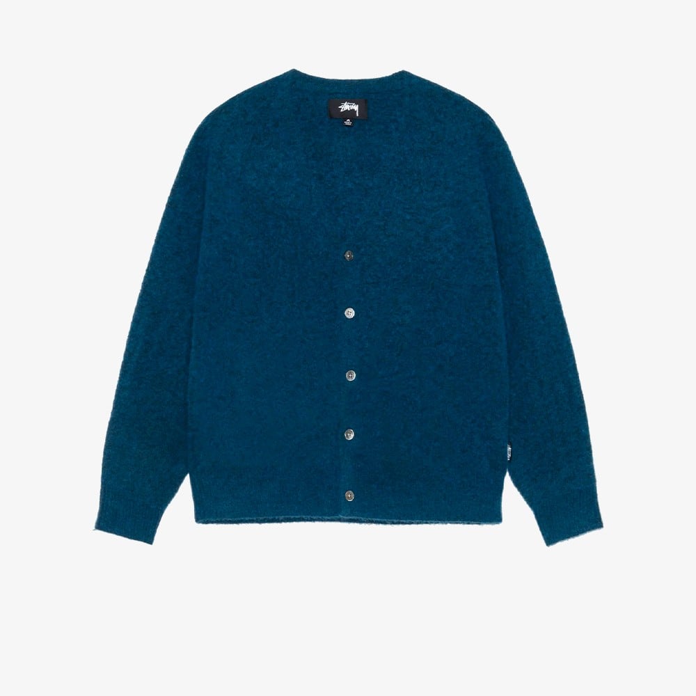 

Кардиган Brushed Cardigan 'Blue' Stussy, синий