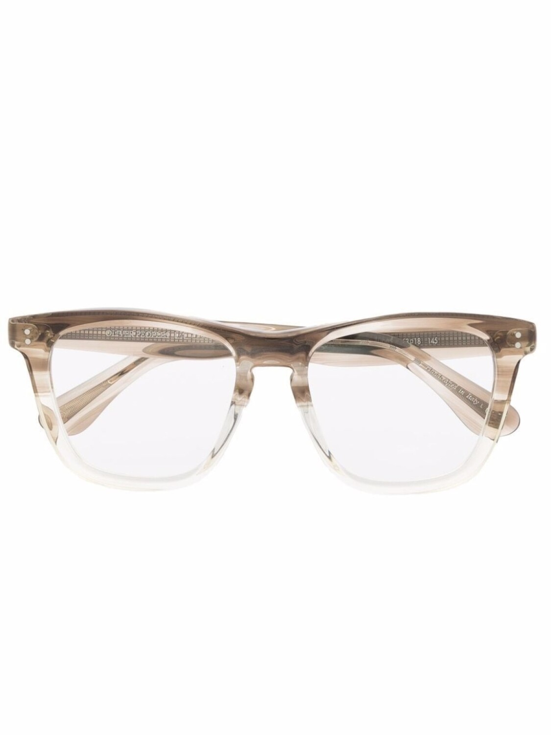 

Oliver Peoples очки в квадратной оправе, нейтральный цвет