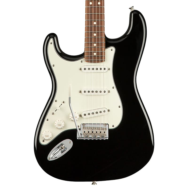 

Электрогитара Fender Player Stratocaster Left-Handed Electric Guitar - Pau Ferro Fingerboard - Black