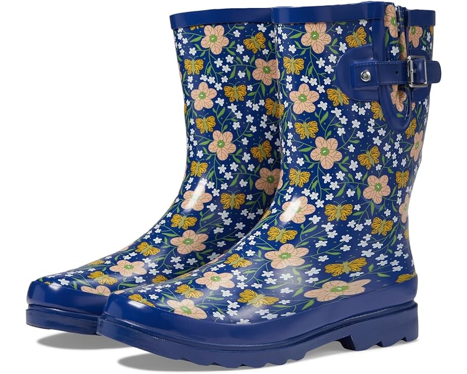 

Ботинки Western Chief Waterproof Mid Rain Boots, цвет Garden Butterfly