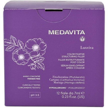

Структурирующий филлер Color Fixative, 7 мл — упаковка из 12 шт., Medavita