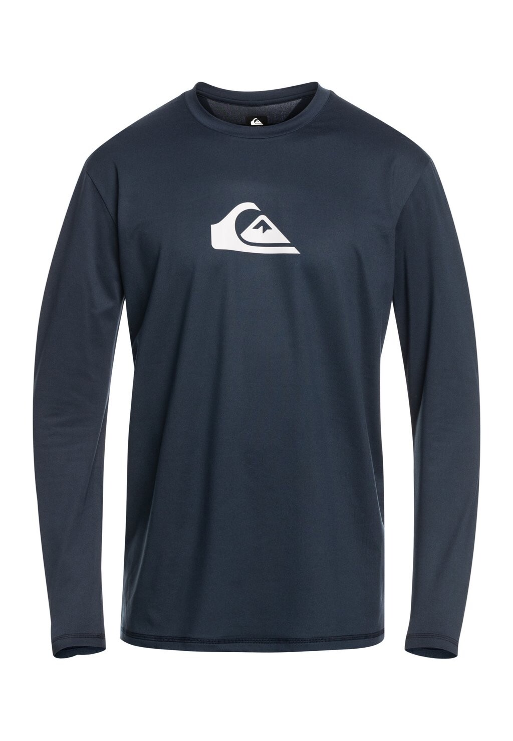 

Футболка с длинными рукавами Quiksilver, темно-серый меланж