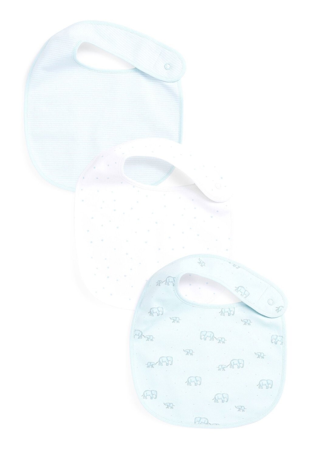 

Нагрудники 3 PACK Next, цвет blue elephant