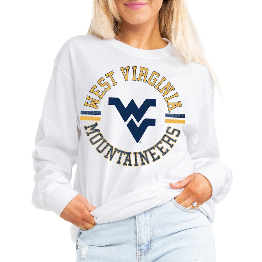 

Футболка с длинным рукавом Gameday Couture West Virginia Mountaineers, белый