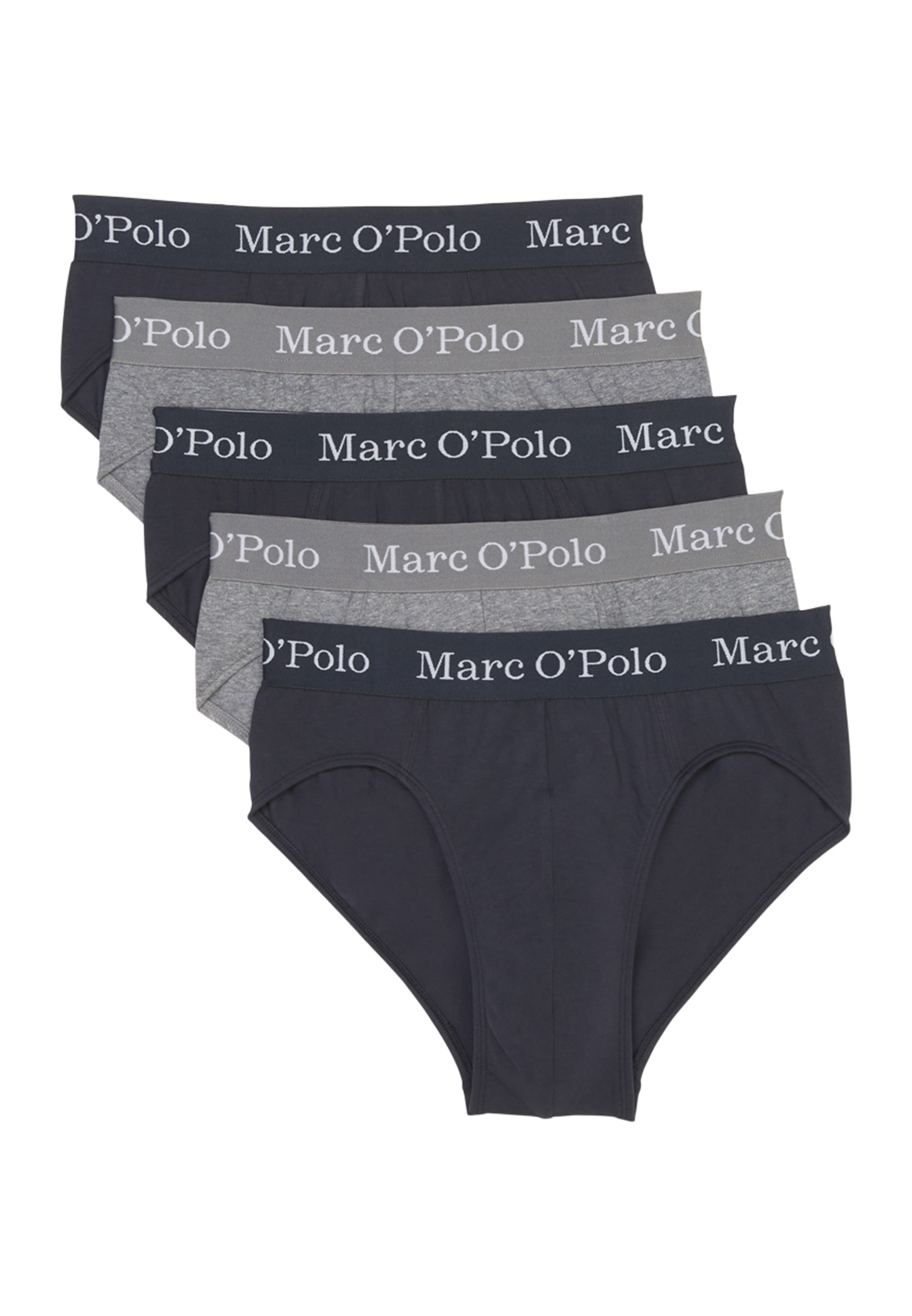 Трусы Marc O´Polo/Unterhose Elements Organic Cotton, цвет Black/Beetle/Grey Melange