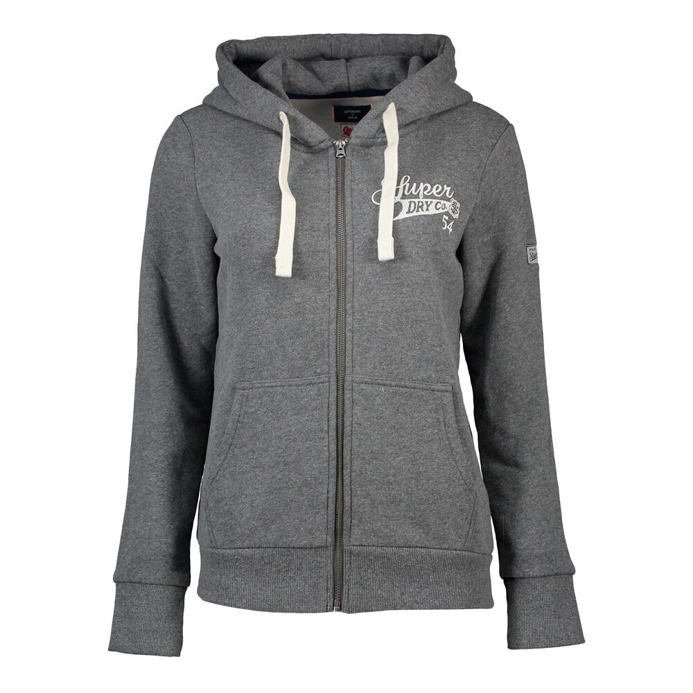 

Толстовка Superdry Collegiate Classic Full Zip, серый