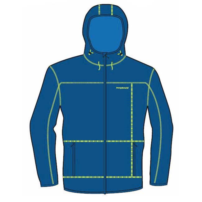 

Толстовка на молнии Trangoworld Piggot Hooded, синий