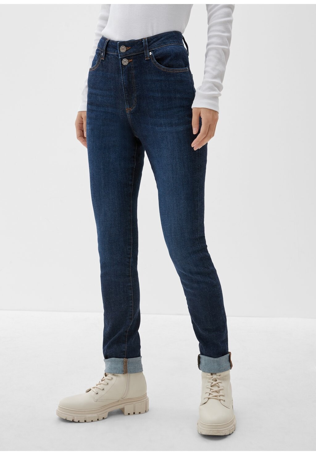 

Джинсы Slim fit s.Oliver, темно-синий