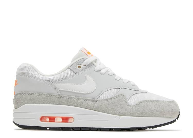 

Кроссовки Nike AIR MAX 1 'PURE PLATINUM ORANGE', платиновый