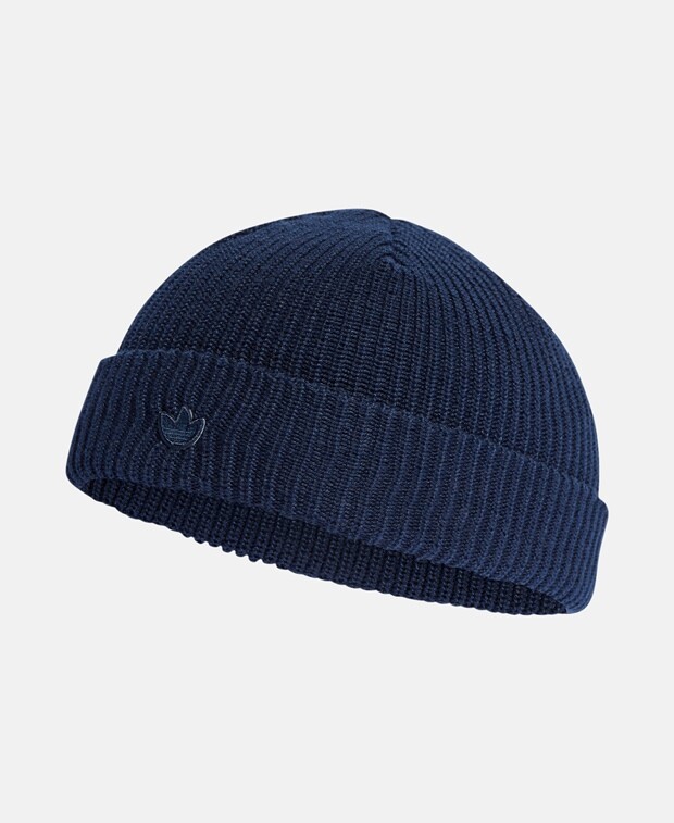 

Вязаная шапка adidas Originals, темно-синий
