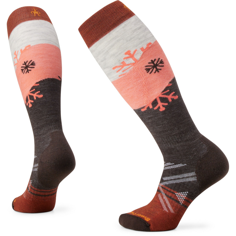 Женские Лыжные носки с узором Snowpocalypse OTC Smartwool, красный