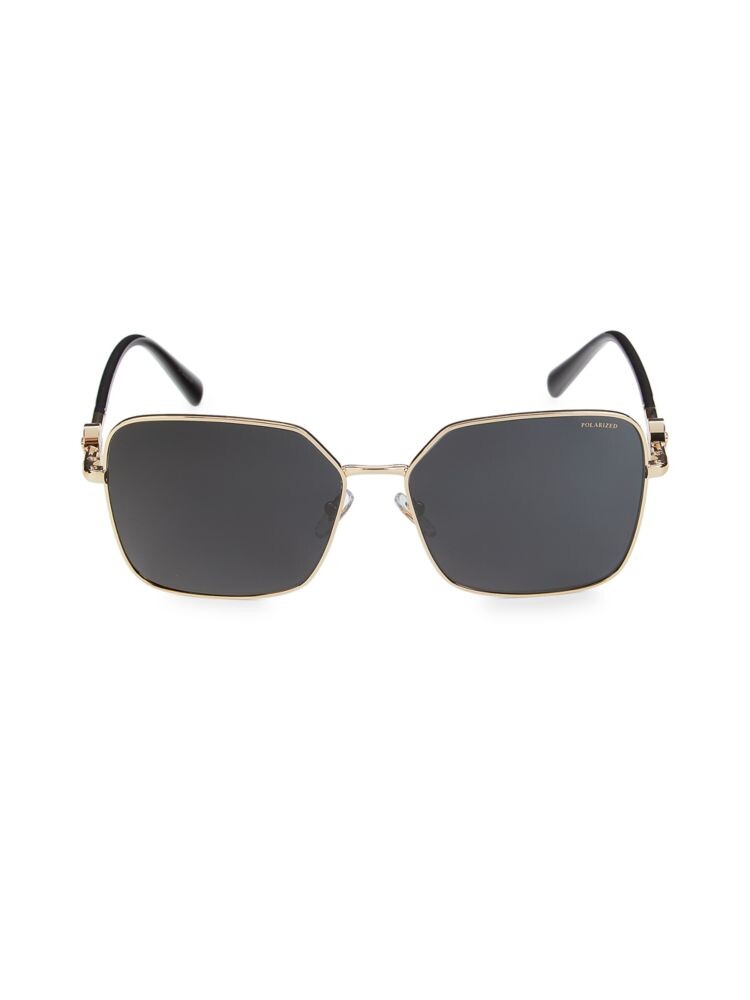 

Квадратные солнцезащитные очки 59MM Versace, золото
