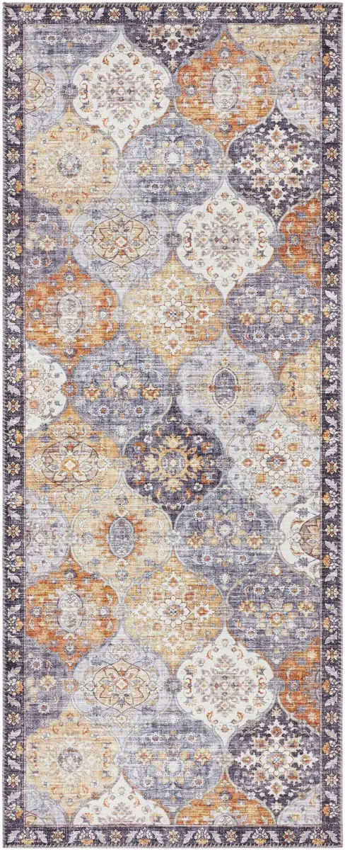 

ELLE DECORATION Runner "Kashmir Ghom", прямоугольный, восточный, восточный, короткий ворс, винтаж, гостиная, спальня 80х200 см, цвет gelb