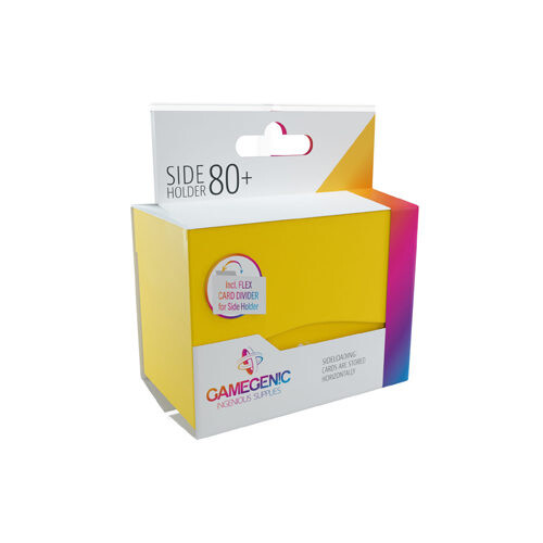 

Коробка для карточек Gamegenic Side Holder 80+ Yellow Gamegenic