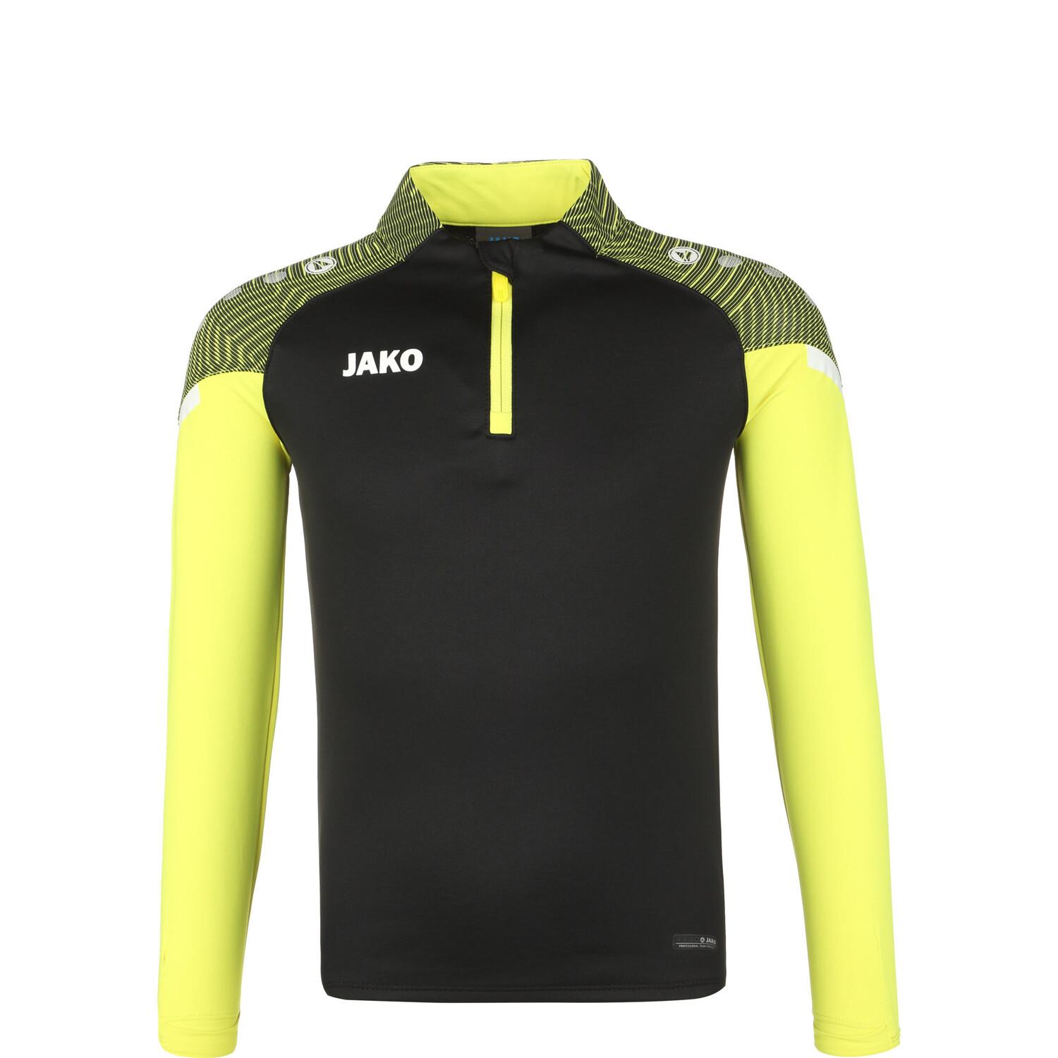 

Лонгслив Jako Performance Ziptop, черный