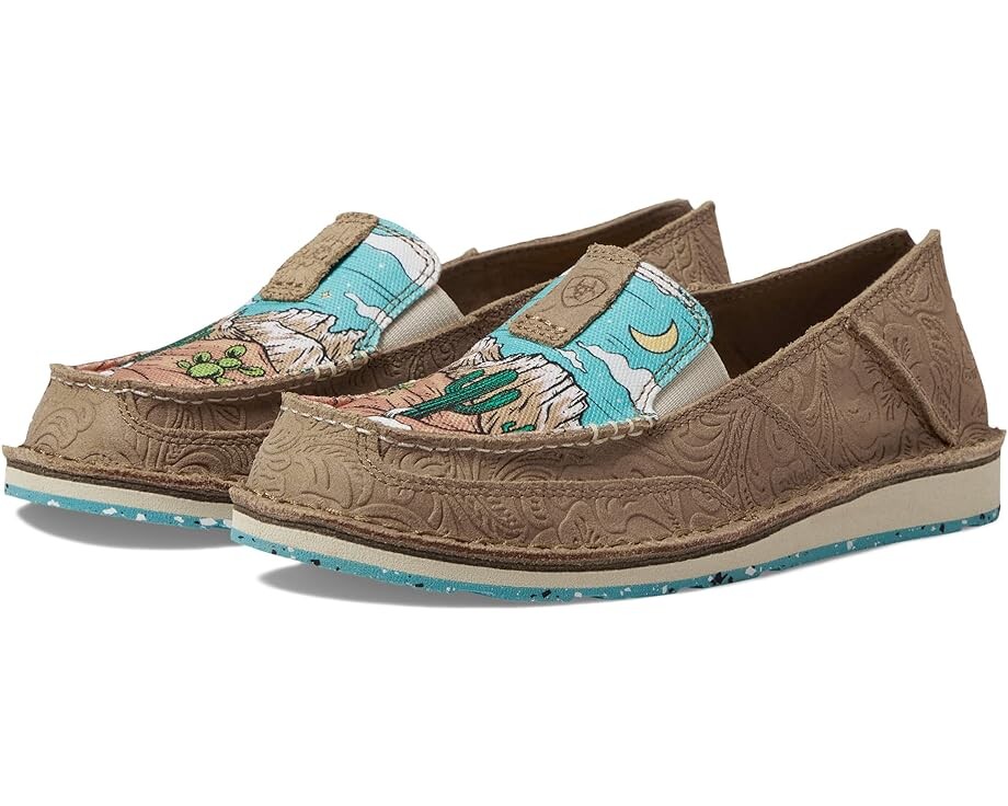 

Лоферы Ariat Cruiser, цвет Tan Suede Emboss/Arizona Skies