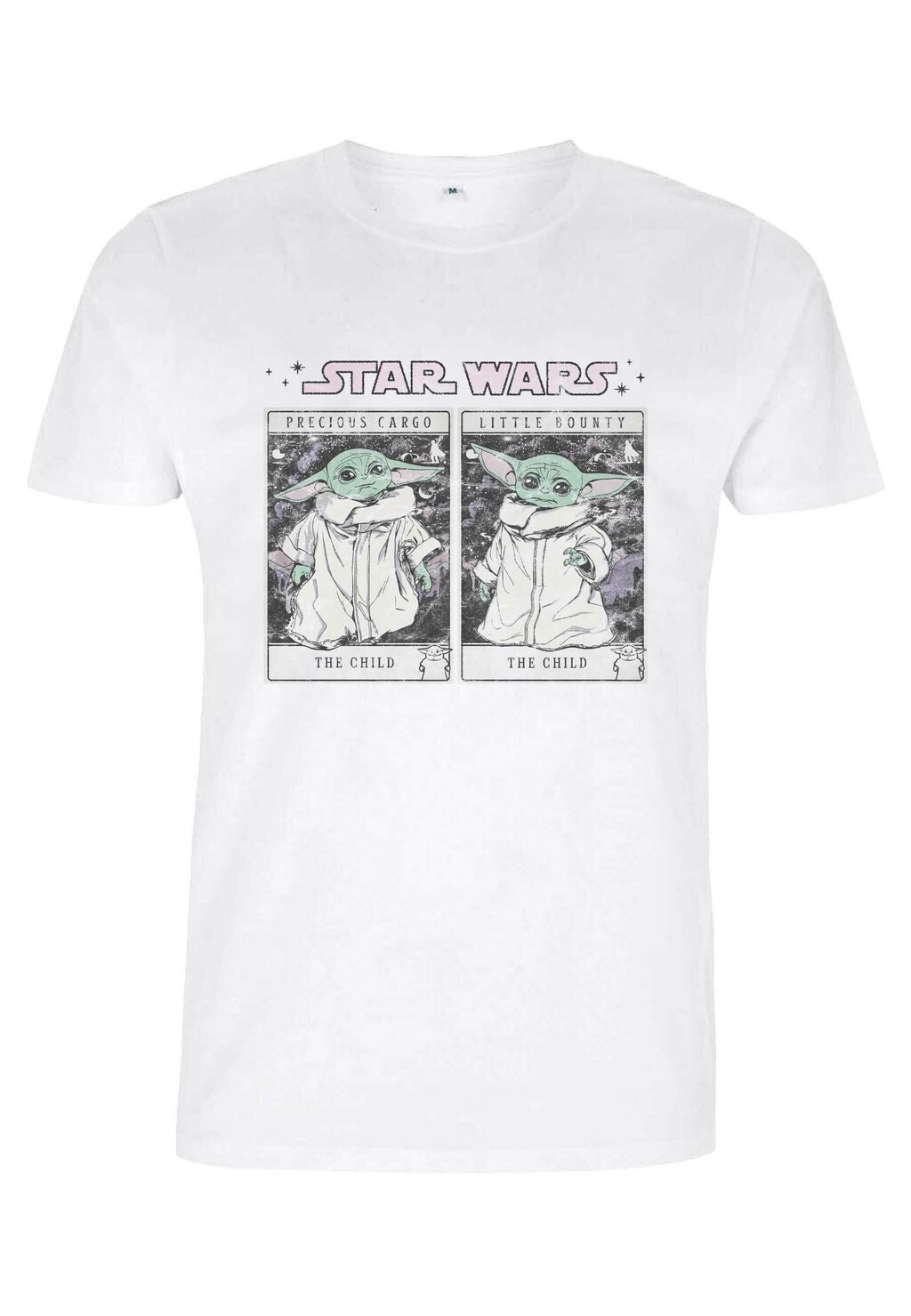 

Футболка с принтом STAR WARS THE MANDALORIAN BB YODA TAROT Star Wars, белый