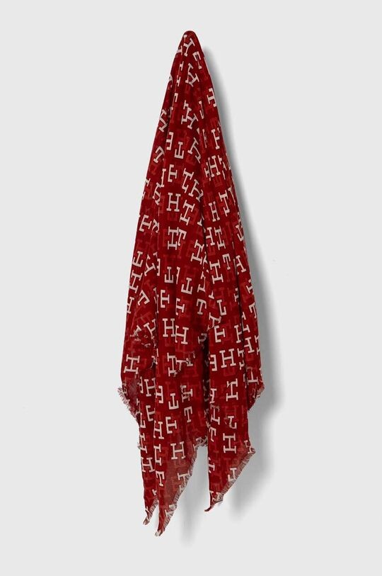 

Шаль Tommy Hilfiger, бордовый