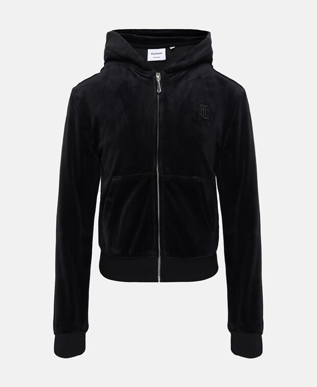

Толстовка с капюшоном Juicy Couture, черный