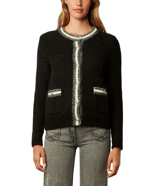 

Кардиган на пуговицах Lessandra Gerard Darel, цвет Black