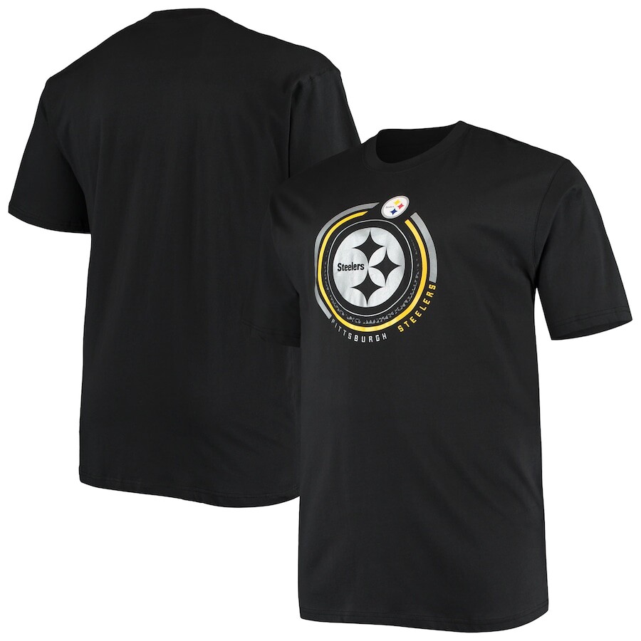 

Футболка с коротким рукавом Fanatics Branded Pittsburgh Steelers, черный
