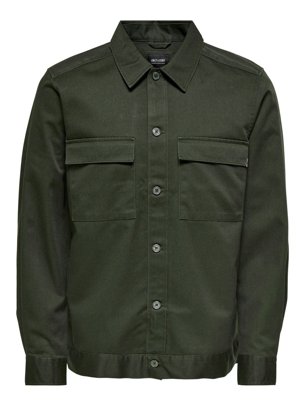 Межсезонная куртка Only & Sons Toby, темно-зеленый
