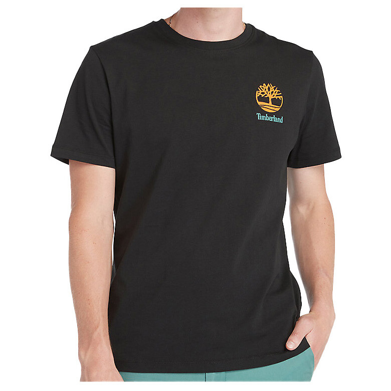 

Футболка Timberland Back Graphic Short Sleeve Tee, черный