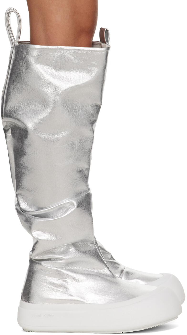 

Серебряные рыбацкие сапоги Yume Yume, цвет Metallic