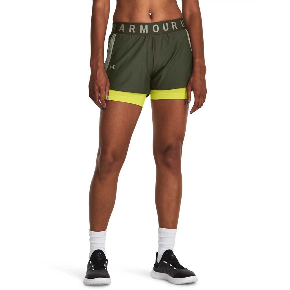 

Шорты Under Armour Play Up 2-in-1, зеленый