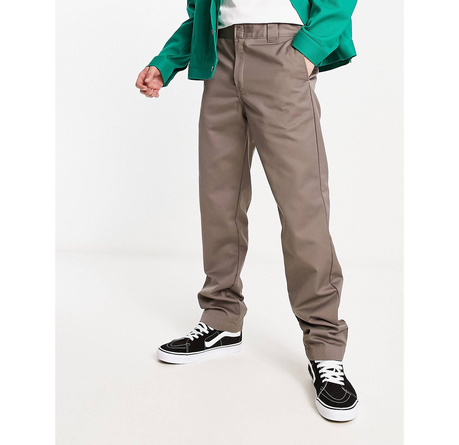 

Коричневые зауженные брюки свободного кроя Carhartt WIP master, Коричневый