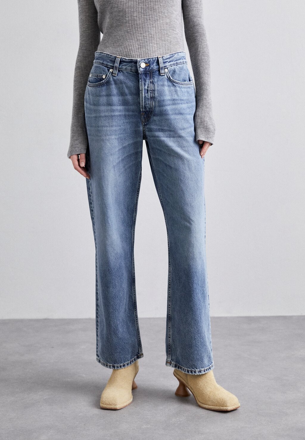 

Джинсы Baggy Baggy Won Hundred, цвет dirt vintage blue