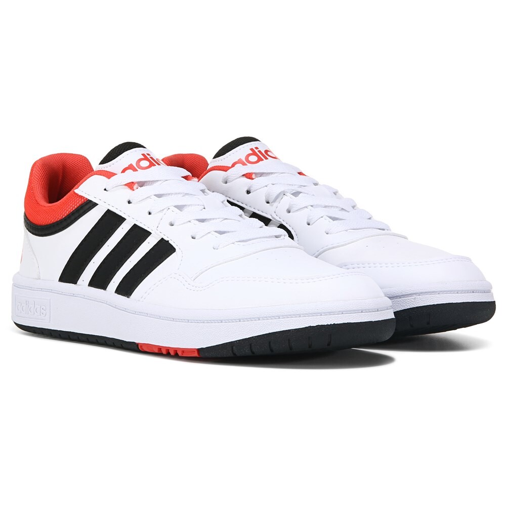 

Детские обручи 3 Низкие кроссовки Little/Big Kid Adidas, белый