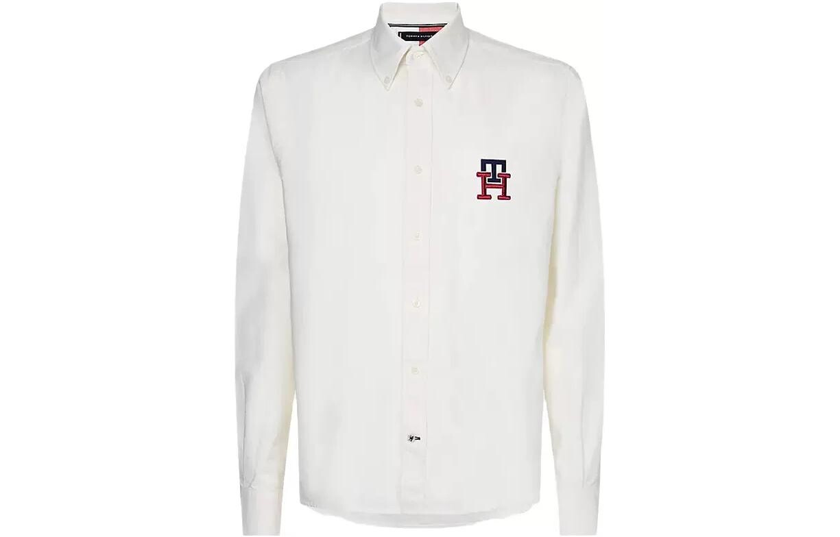 

Рубашка мужская белая Tommy Hilfiger, белый