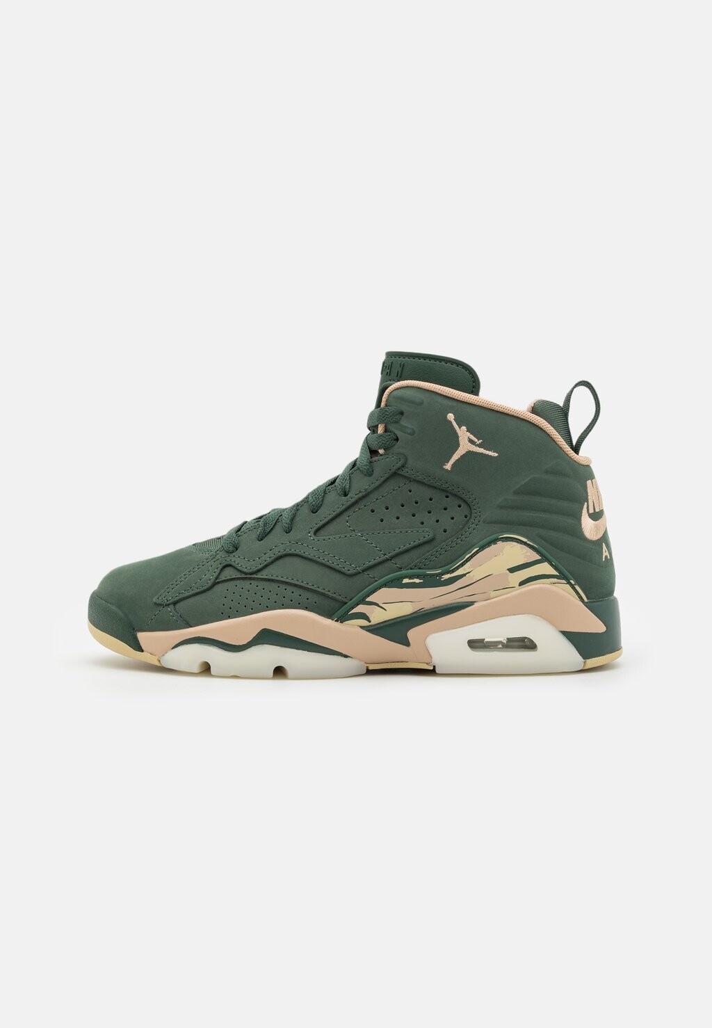 

Кроссовки altas Jordan ИОРДАНИЯ, цвет galactic jade/desert/sail/team gold