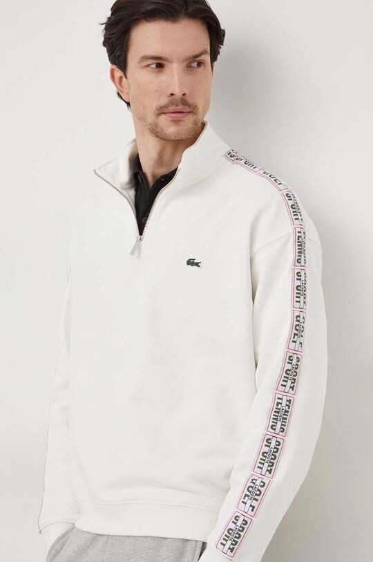 

Хлопковая толстовка Lacoste, бежевый
