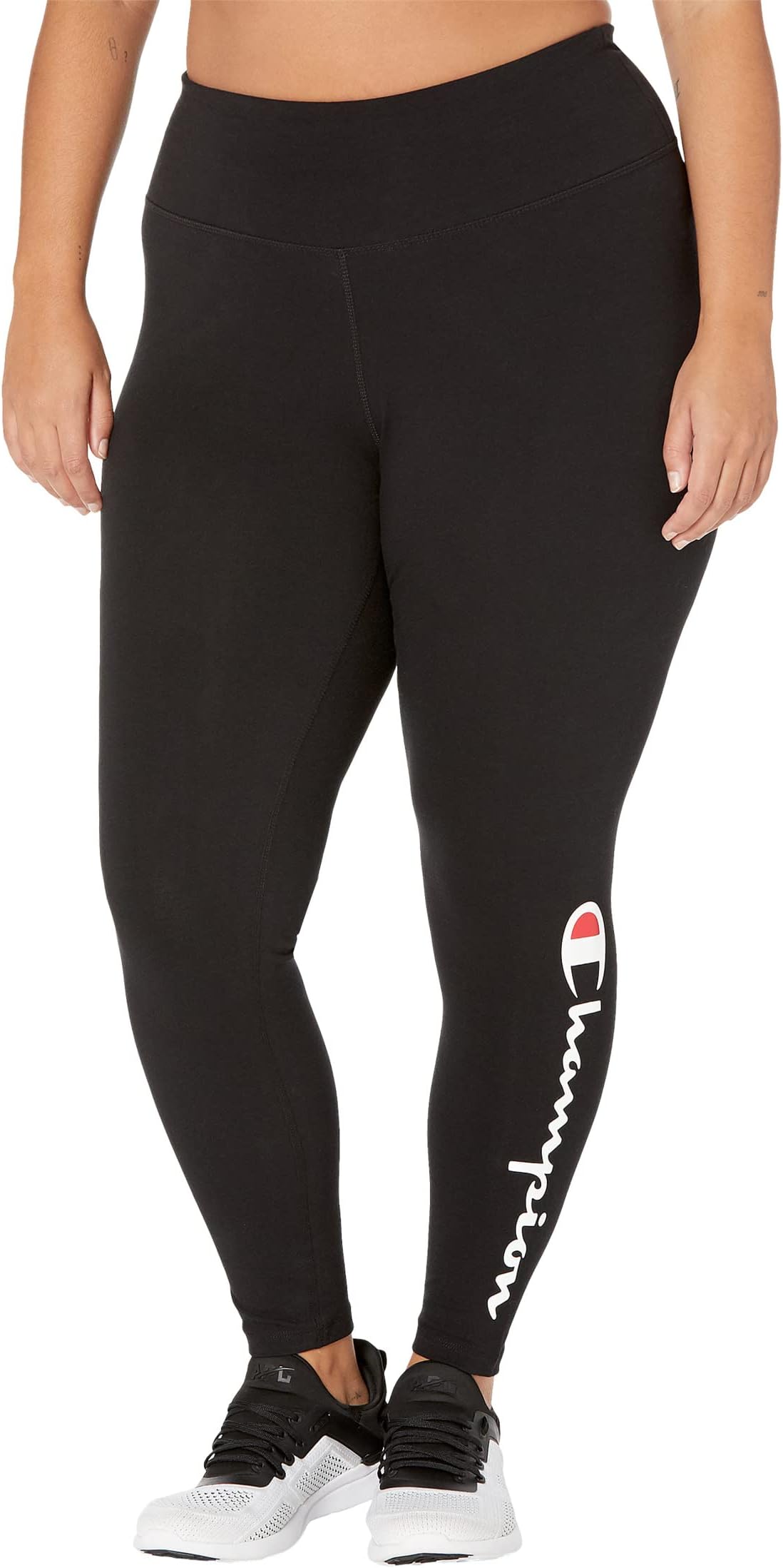 

Брюки Plus Size Authentic 7/8 Tights - Graphic Champion, черный