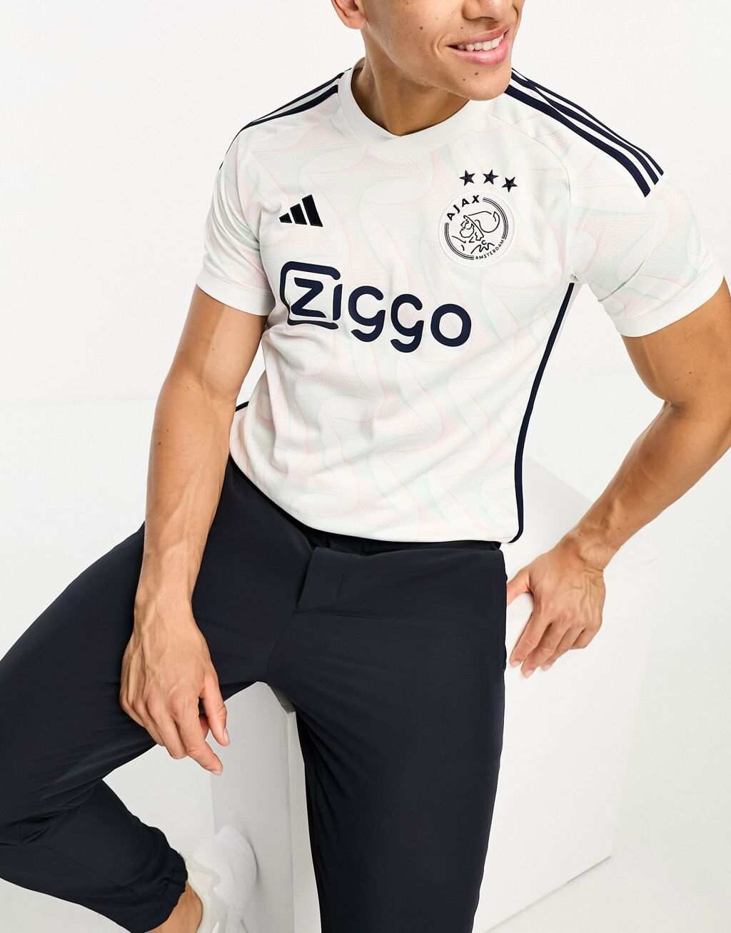 

Белая футболка adidas Football Ajax Amsterdam, Белый