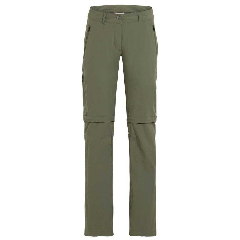 

Брюки VAUDE Farley Stretch Zip Off Regular, зеленый