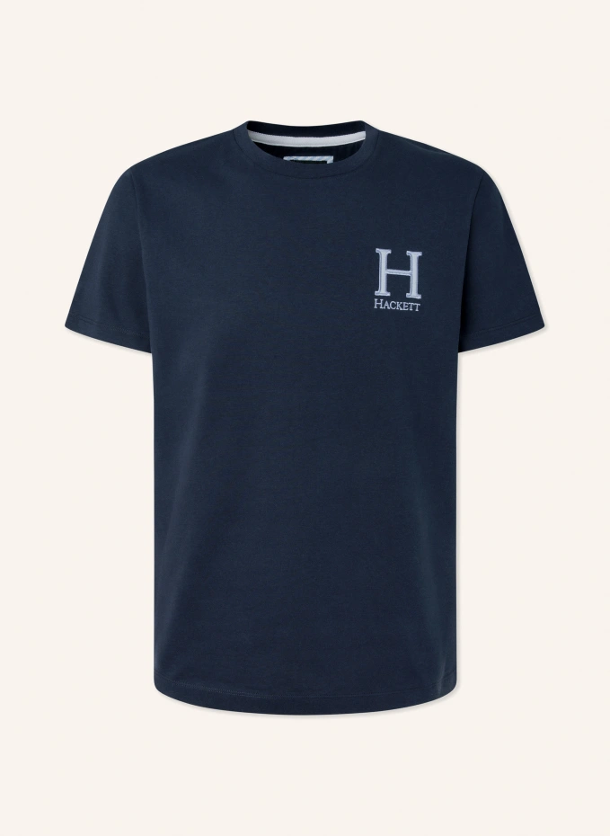 

Футболка heritage h tee Hackett London, синий
