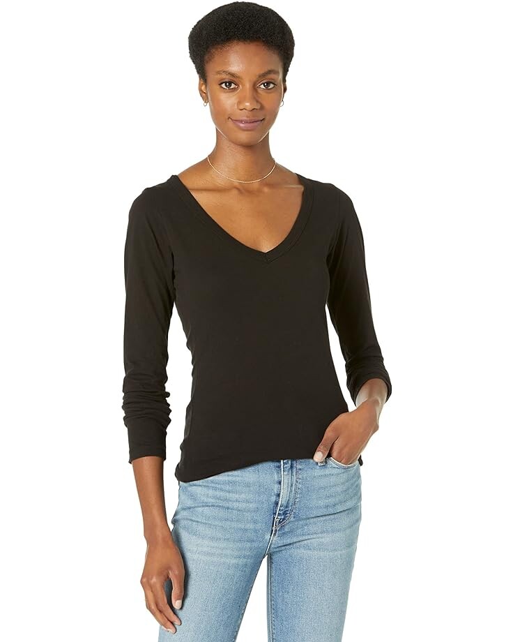 

Футболка LAmade Fitted V-Neck, цвет Black 1