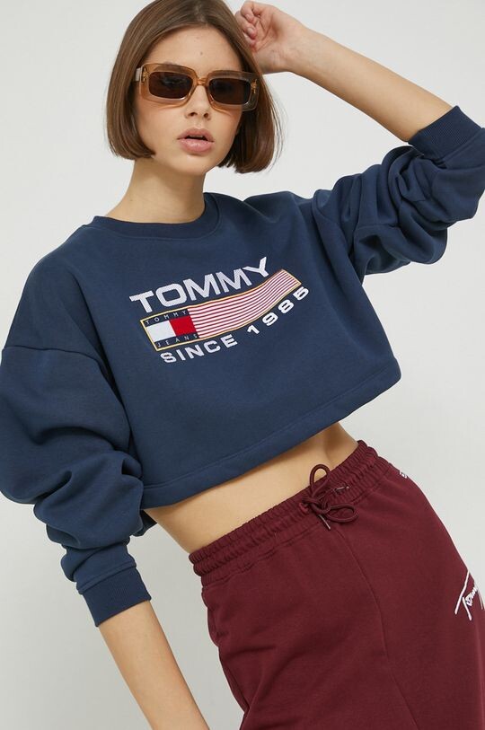 

Толстовка Tommy Jeans, темно-синий