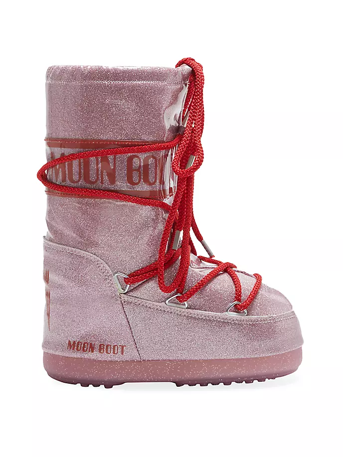 

Ботинки Girl's Icon с блестками Moon Moon Boot, розовый