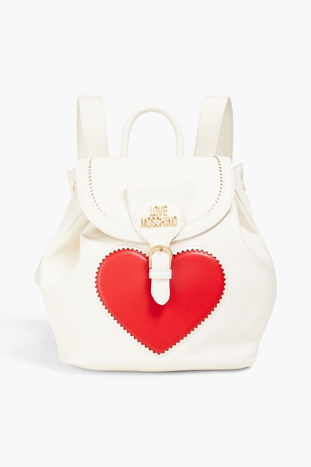 

Рюкзак из искусственной кожи LOVE MOSCHINO, слоновая кость