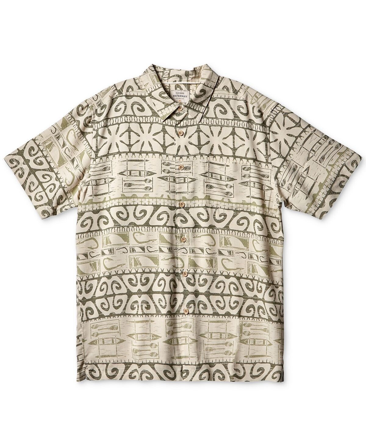 

Мужская рубашка Quiksilver с коротким рукавом At Trees Quiksilver Waterman