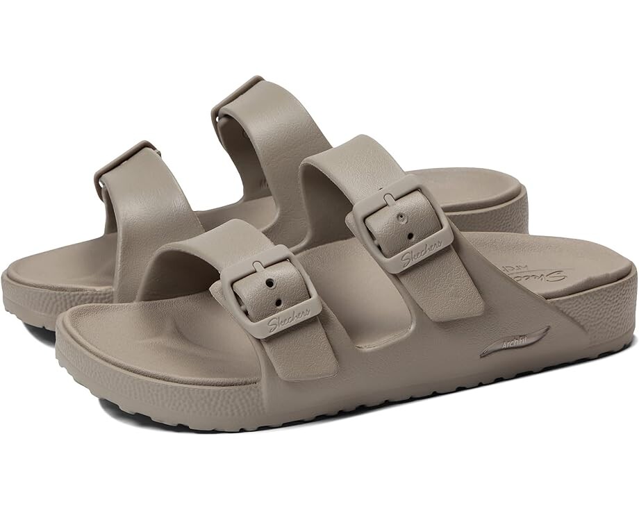 

Сандалии SKECHERS Foamies Arch Fit Cali Breeze 2.0, цвет Dark Taupe