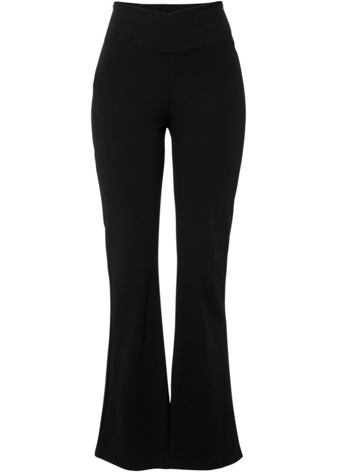 

Расклешенные брюки Bodyflirt Boutique, черный