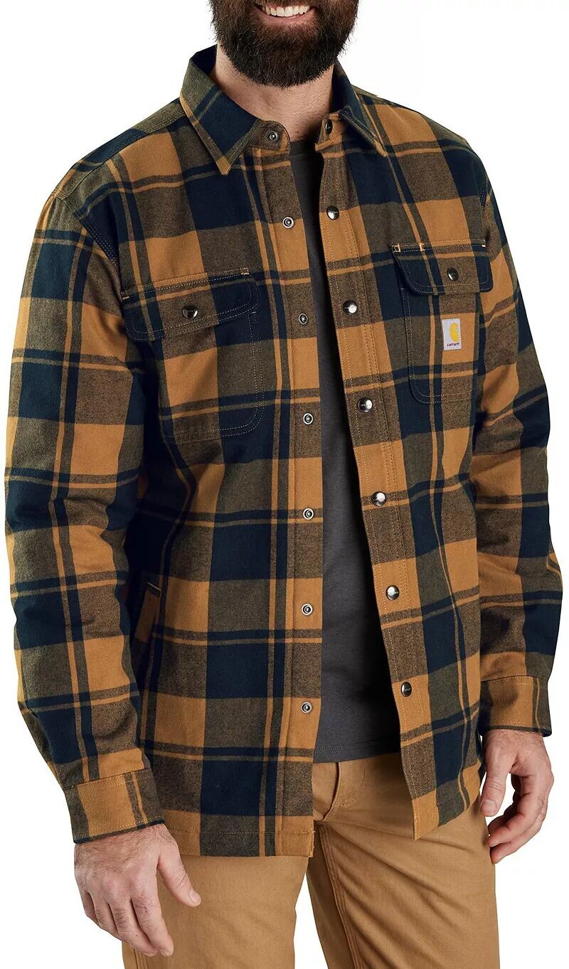 

Мужская куртка-рубашка Carhartt из шерпы