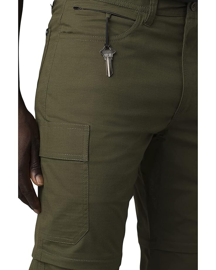 

Брюки Prana Double Peak Convertible Pants, цвет Cargo Green