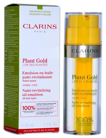 Эмульсия с маслом для лица, 35 мл Clarins, Plant Gold