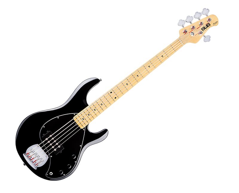 

Басс гитара Sterling by Music Man StingRay5 5-String Bass Guitar - Black